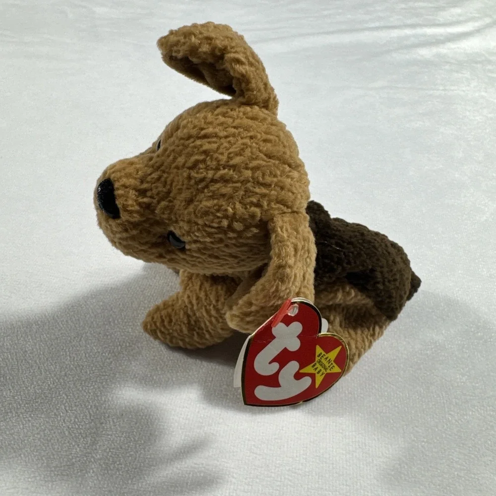 TY Beanie Baby TUFFY‎ Plush Stuffed Animal Toy Retired Birthday 1996